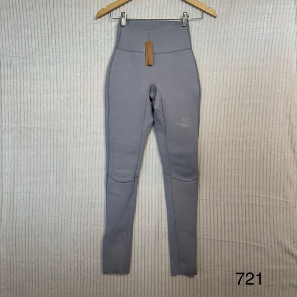 Skims Other - SKIMS‎ SPORT SWIM LONG PANT CHM SW-PNT-0073 CHROME GRAY Sz XXS NWT